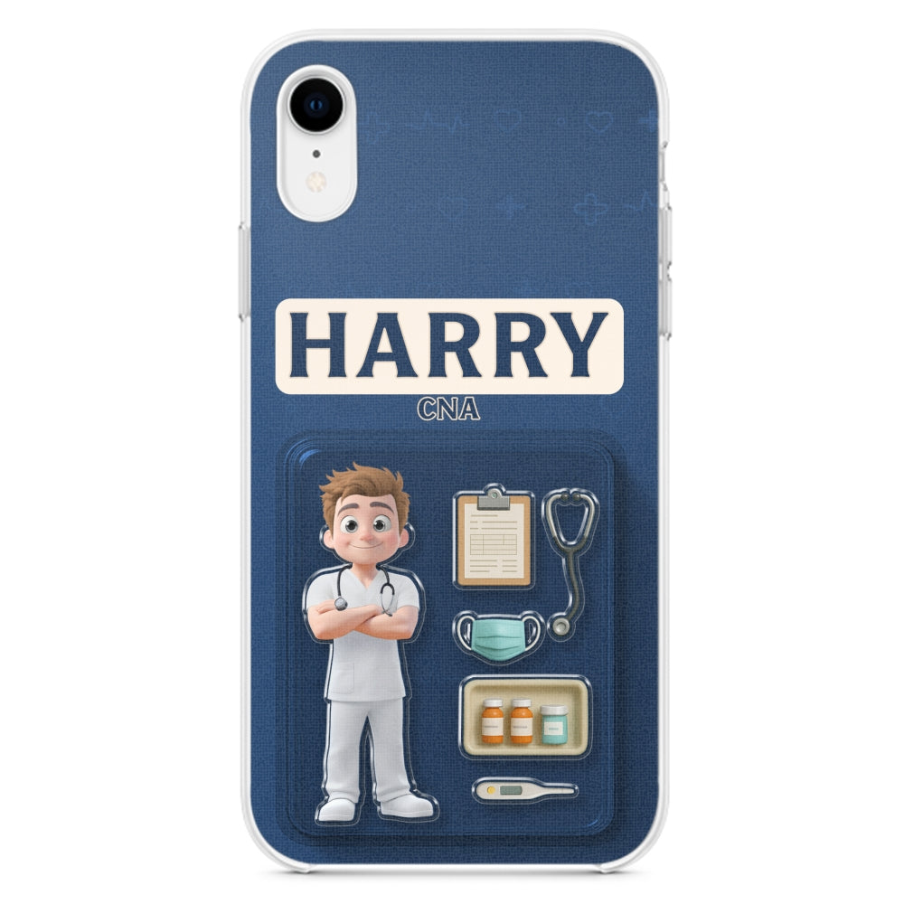Be The Nurse You Would Want As A Patient Figure - Personalized Custom Phone Case