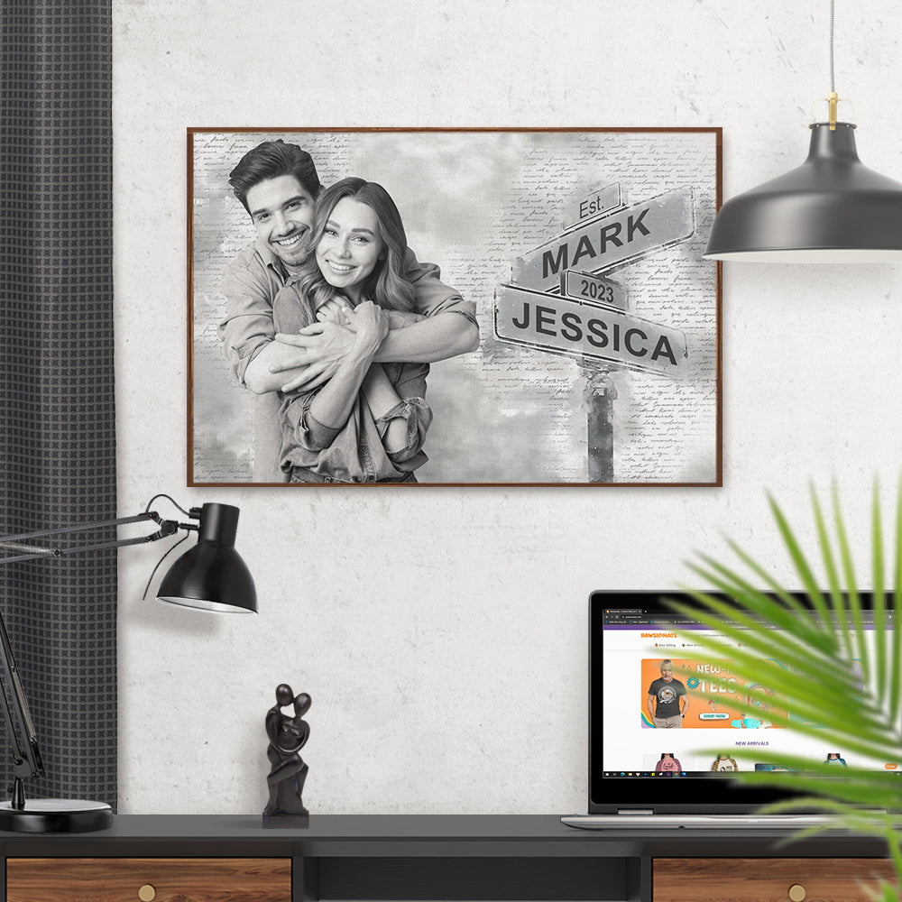 I Need You Because I Love You - Personalized Custom Poster