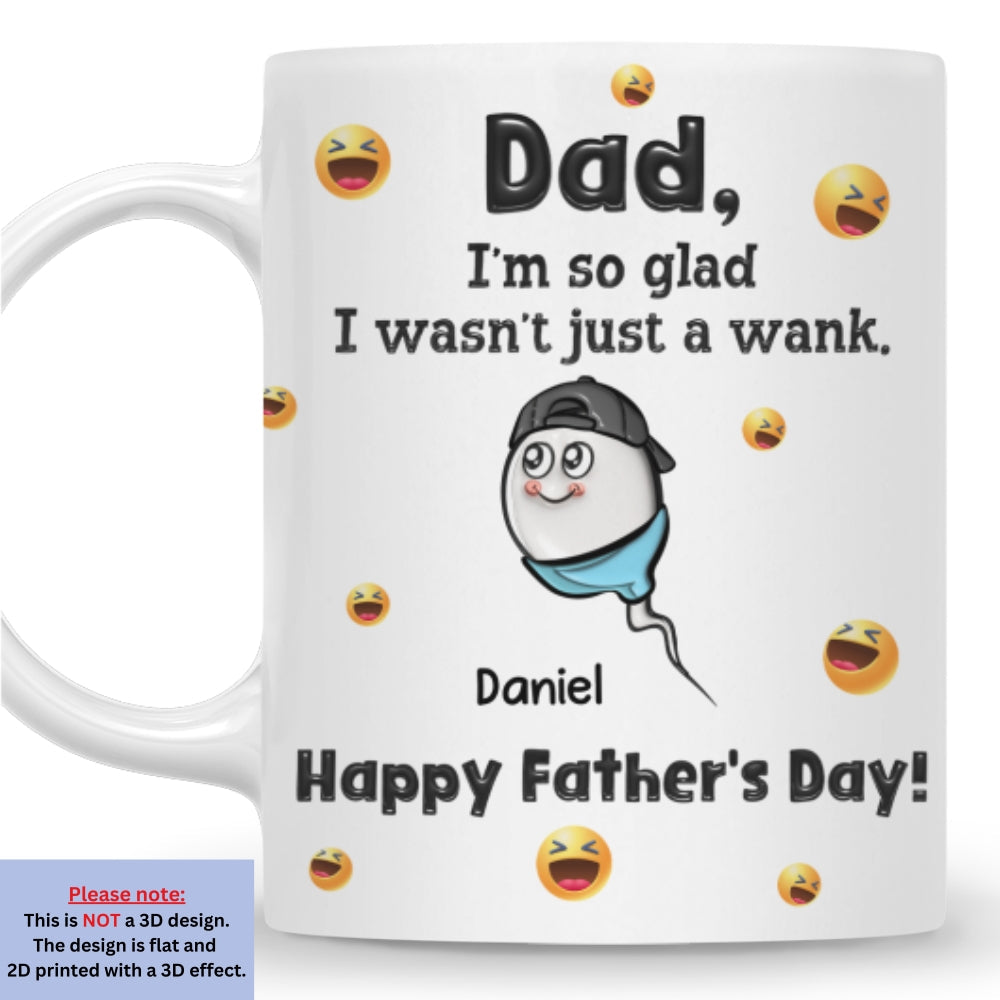 We Are So Glad - Personalized Custom 3D Effect Coffee Mug