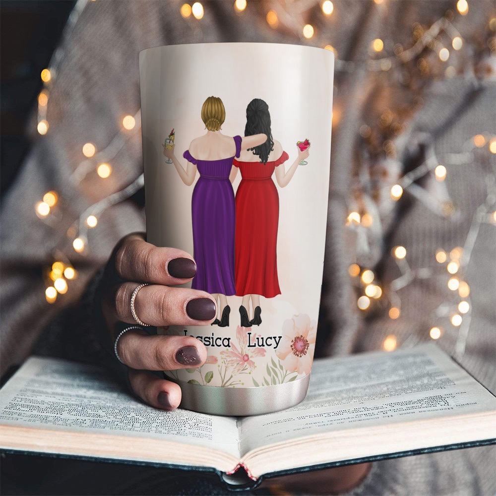 Thank You For Being My Unbiological Sister Version 2 - Personalized Custom Tumbler