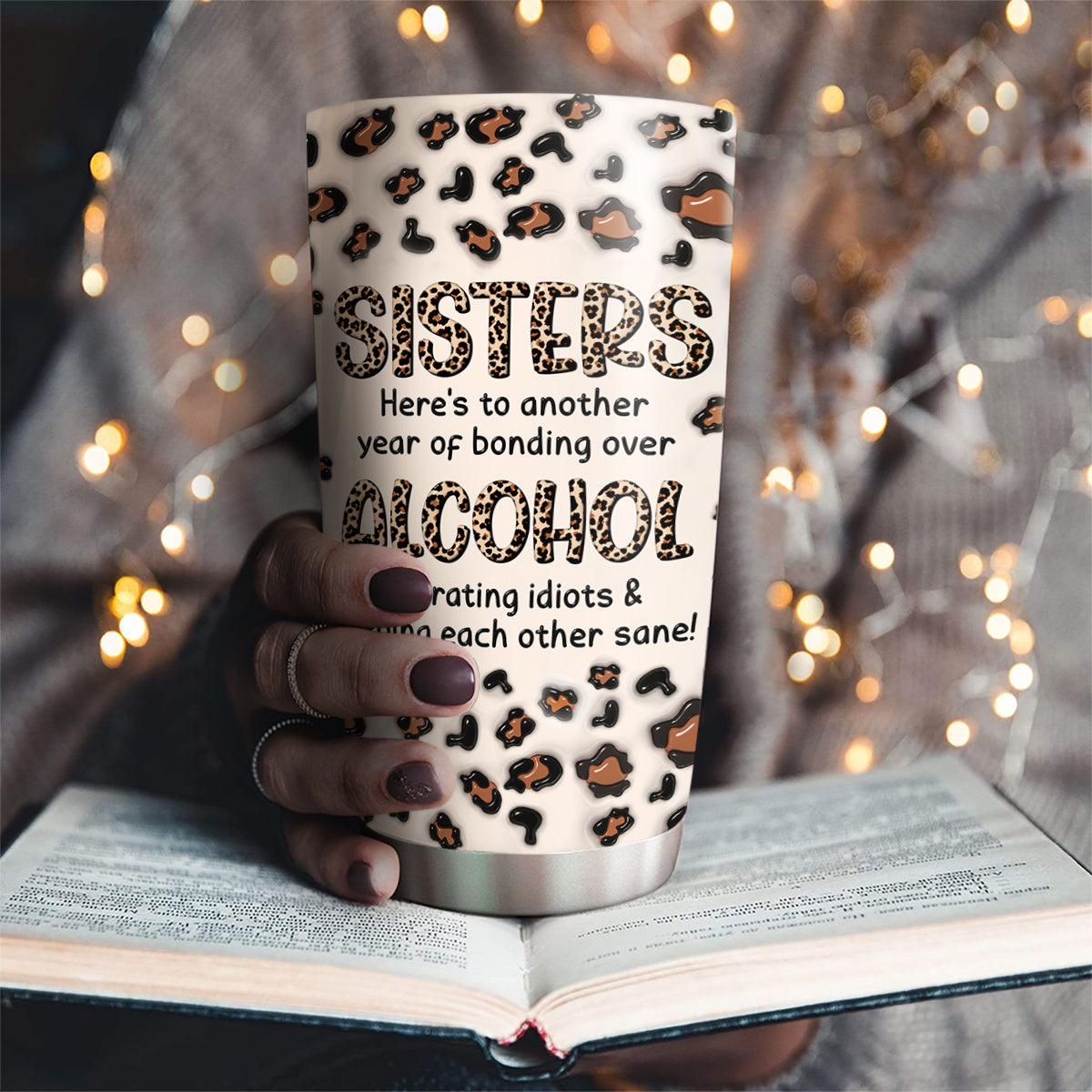 Alcohol Tolerating - Personalized Custom 3D Inflated Effect Tumbler