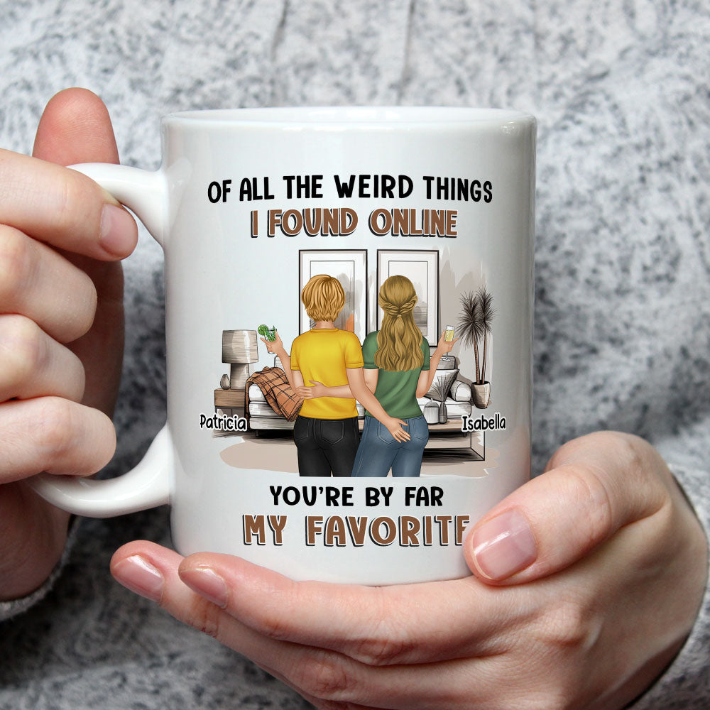 Weird Things Found Online - Personalized Custom Coffee Mug