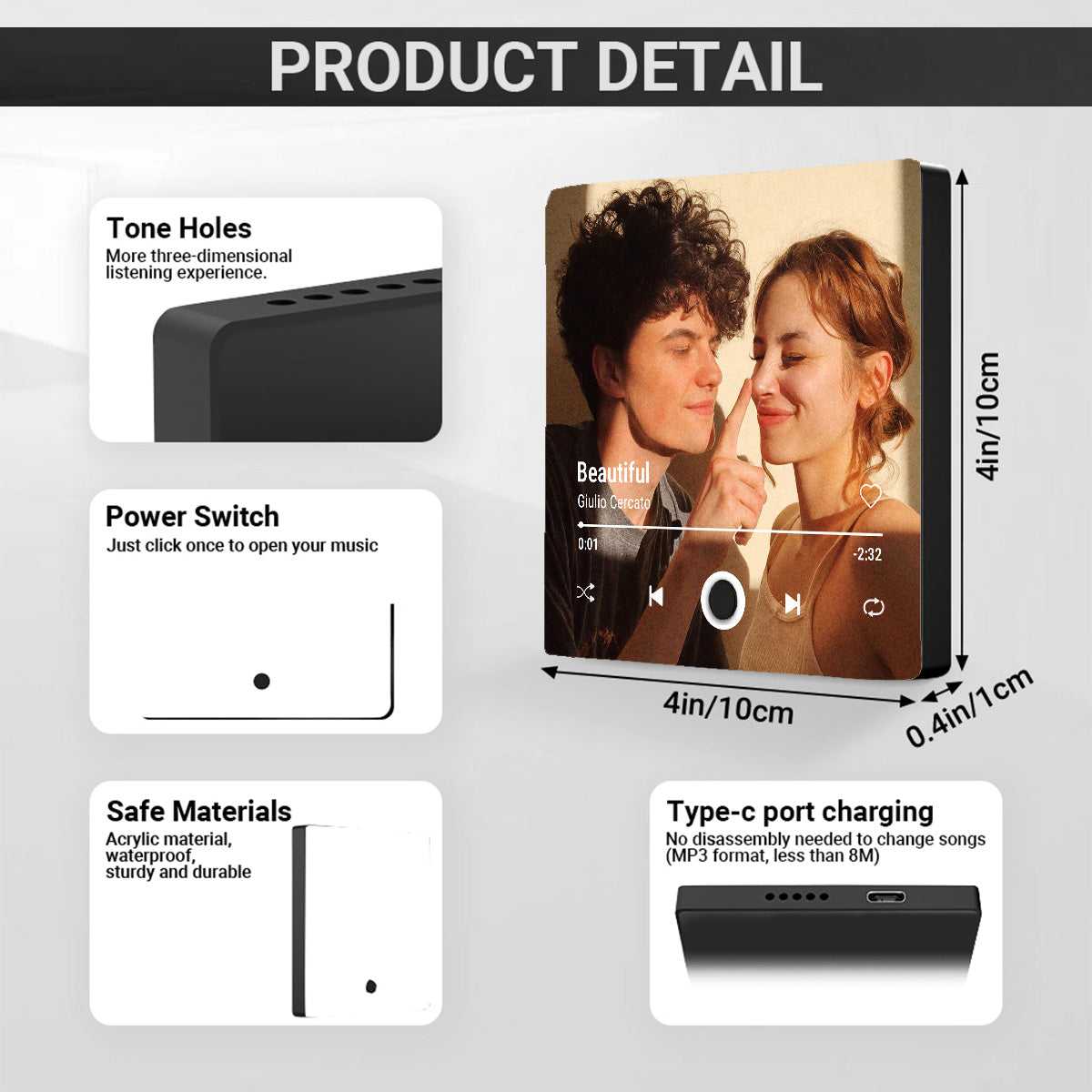 Love Song - Personalized Custom Music Fridge Magnet