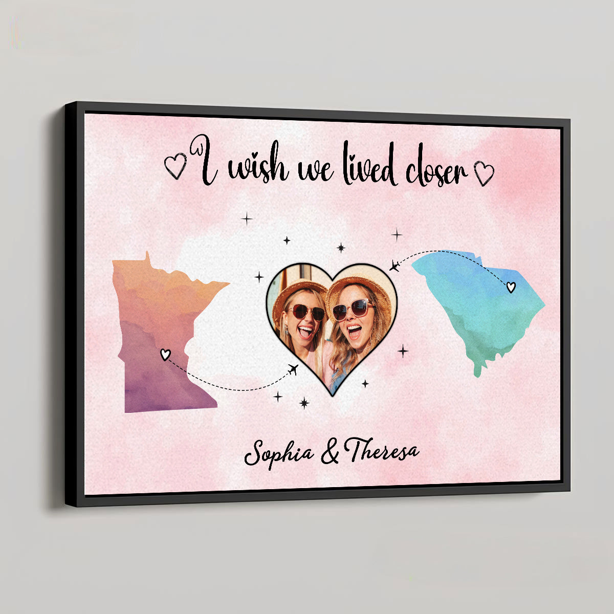 True Friendship Is A Precious Gift - Personalized Custom Poster