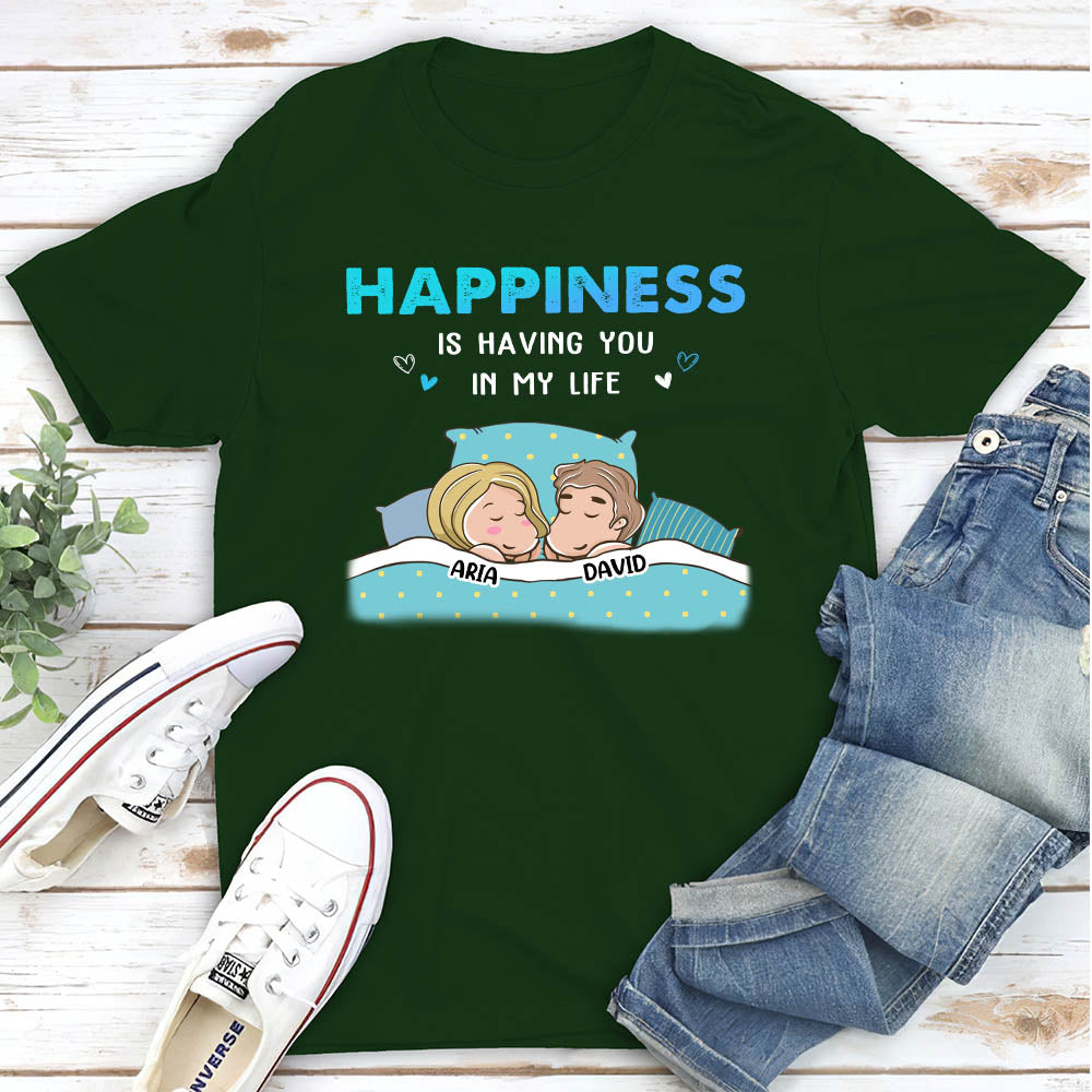 Having You In My Life - Personalized Custom Classic T-shirt