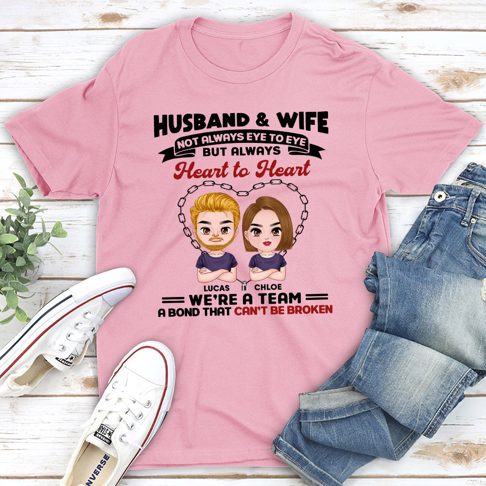 Husband And Wife - Personalized Custom Classic T-shirt