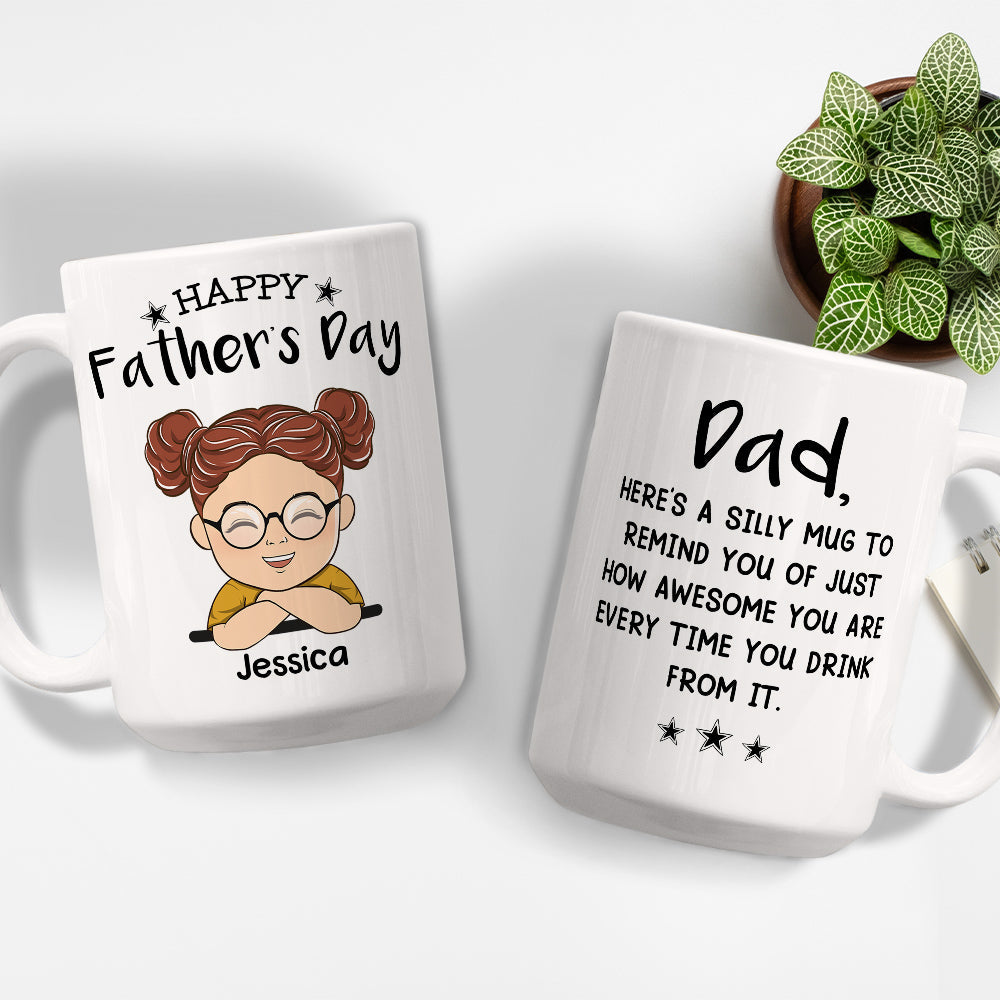 Heres A Silly Mug To Remind You Of Just How Awesome You Are - Personalized Custom Coffee Mug