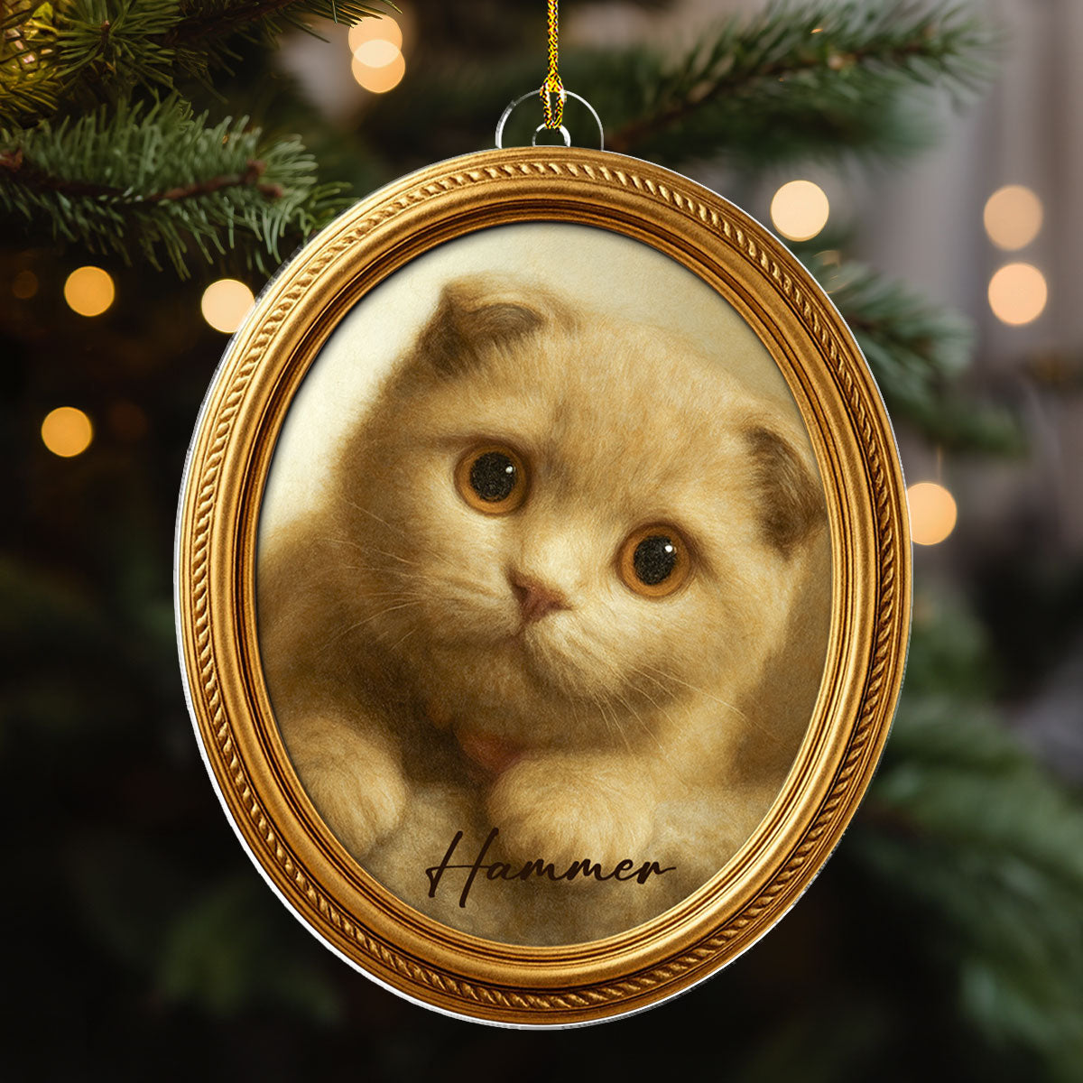 Paws In Heaven - Personalized Custom Acrylic Ornament
