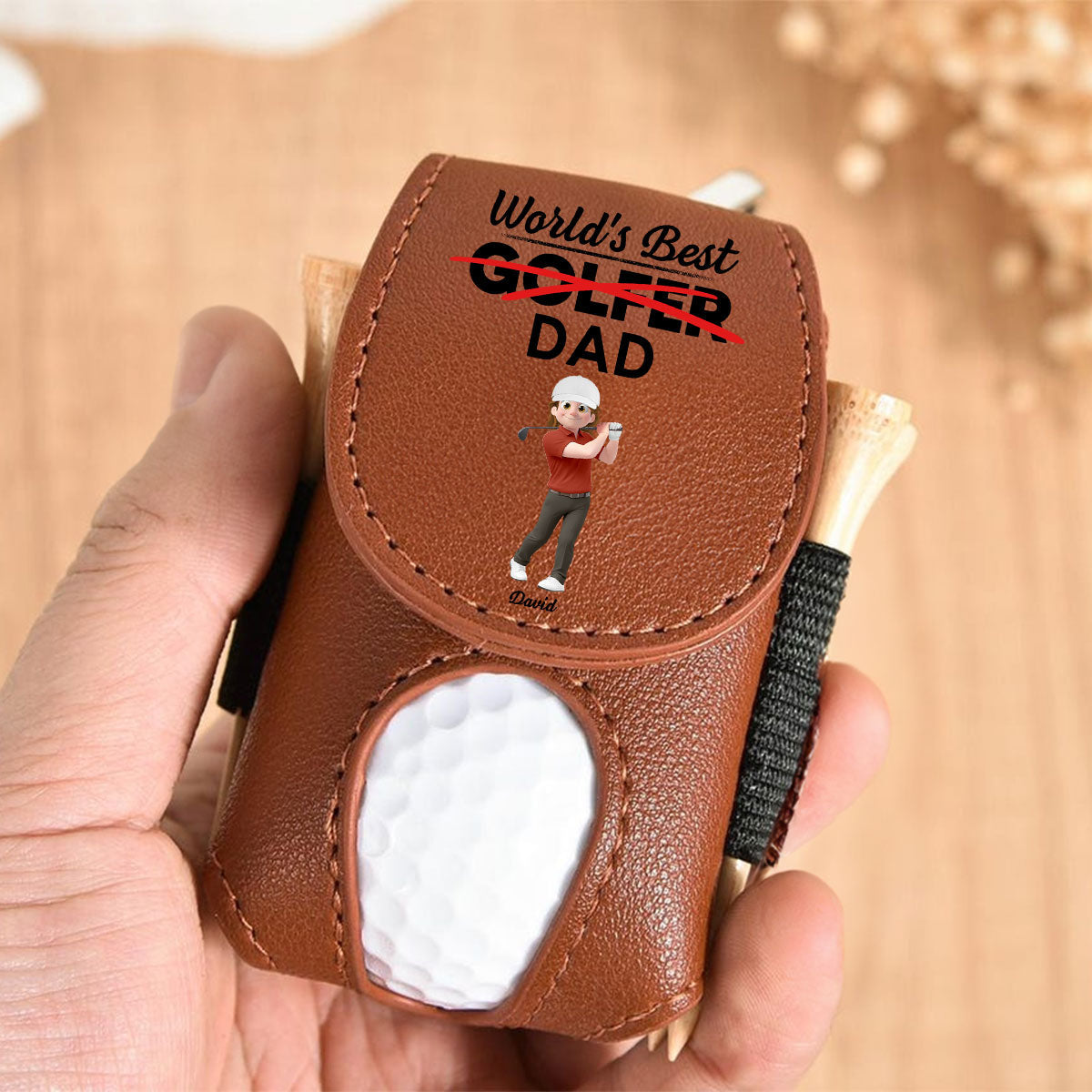 Best Golfer - Personalized Custom Golf Ball Bag