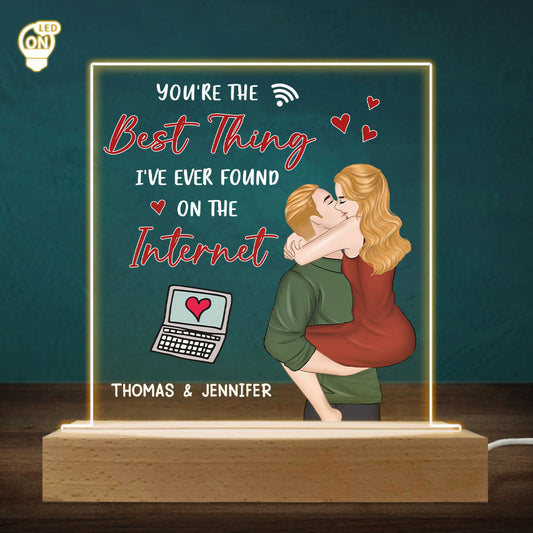 The Best Thing I Found - Personalized Custom LED Light