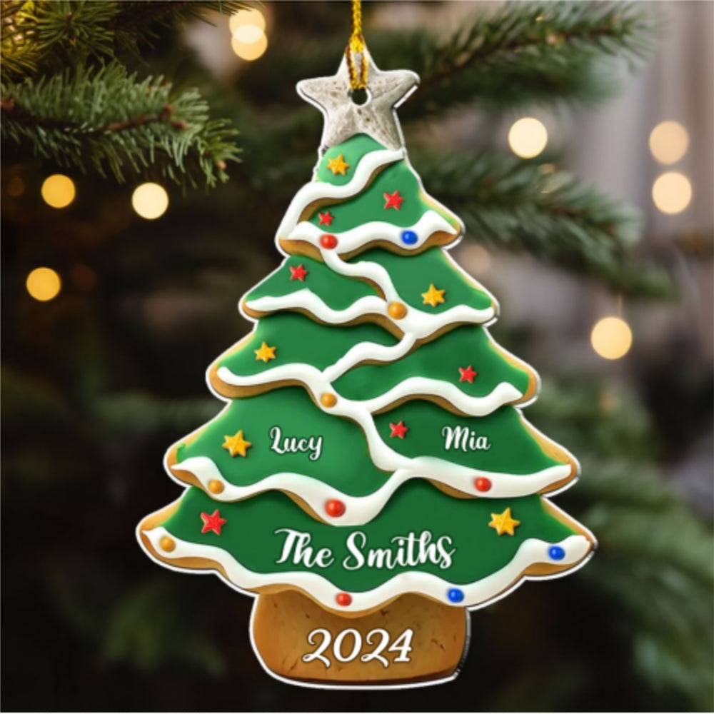 Christmas Tree - Personalized Custom Acrylic Ornament