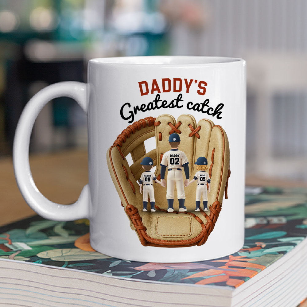 Greatest Catch - Personalized Custom Coffee Mug