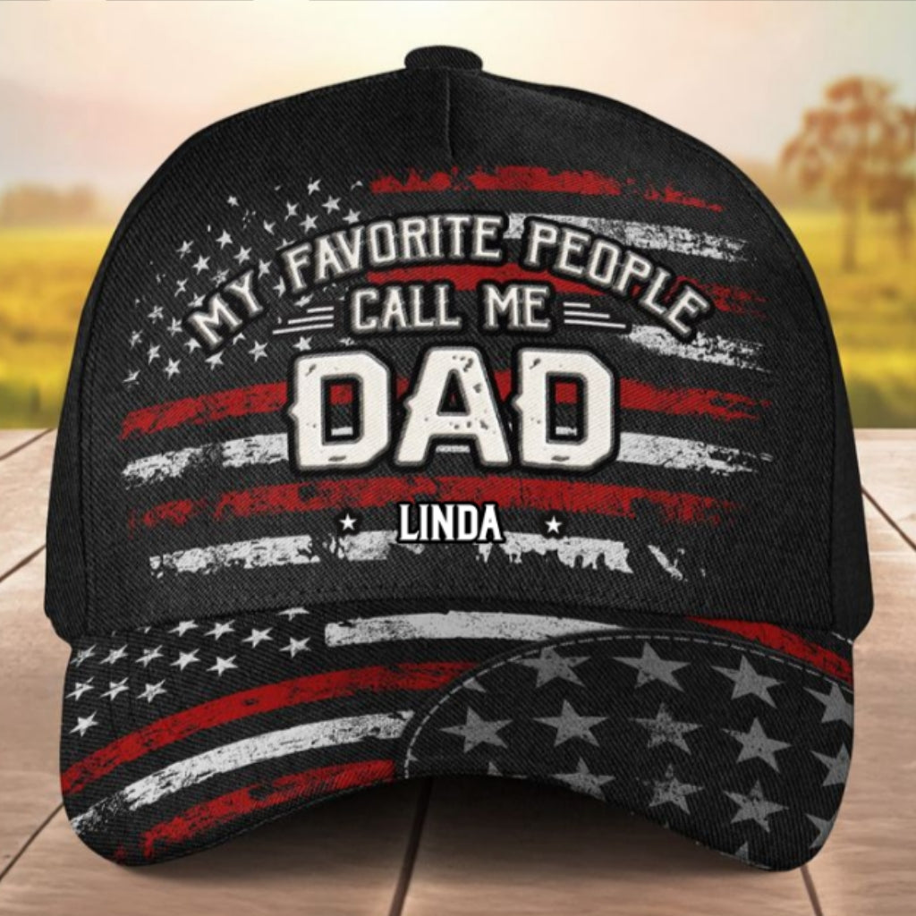 Favorite People - Personalized Custom Classic Cap