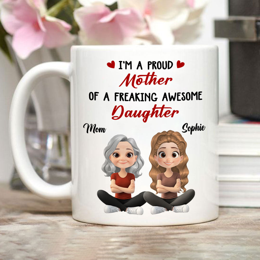 I Am So Proud - Personalized Custom Coffee Mug