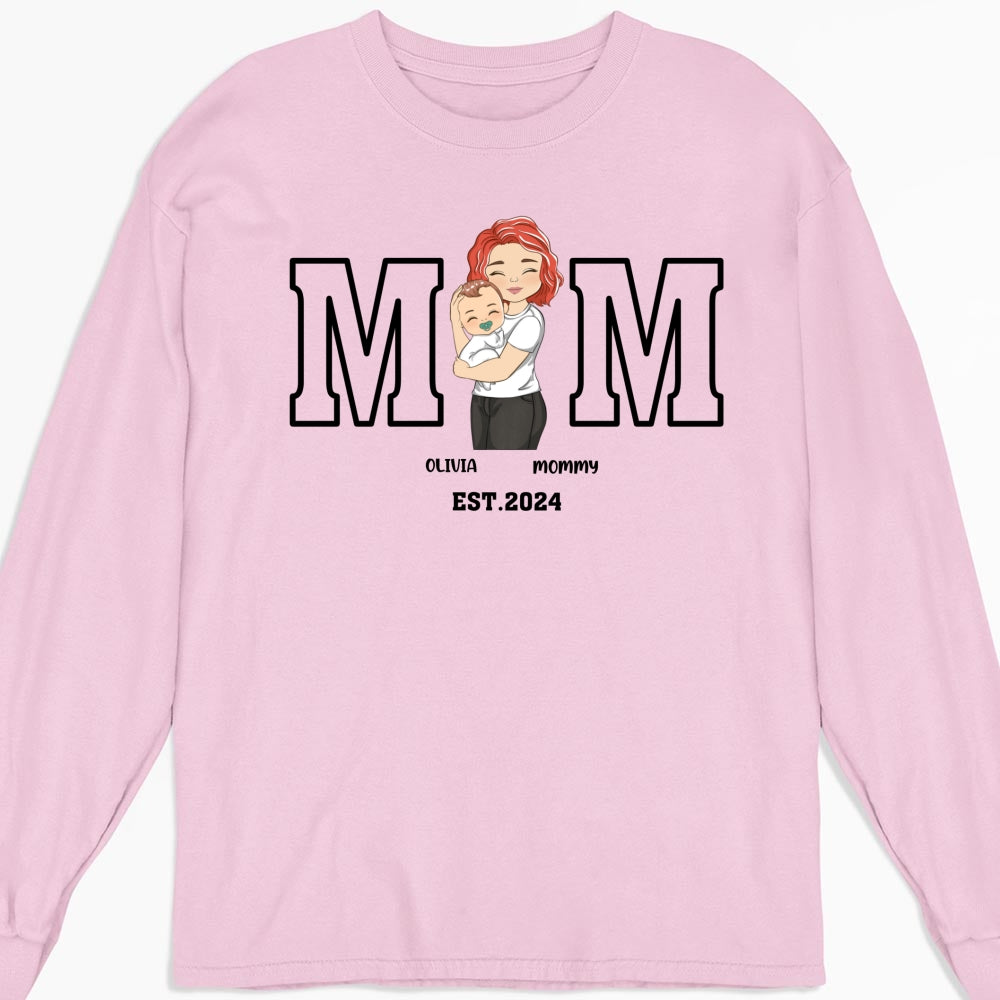 Mommy Is Happy To Have Me - Personalized Custom Shirt