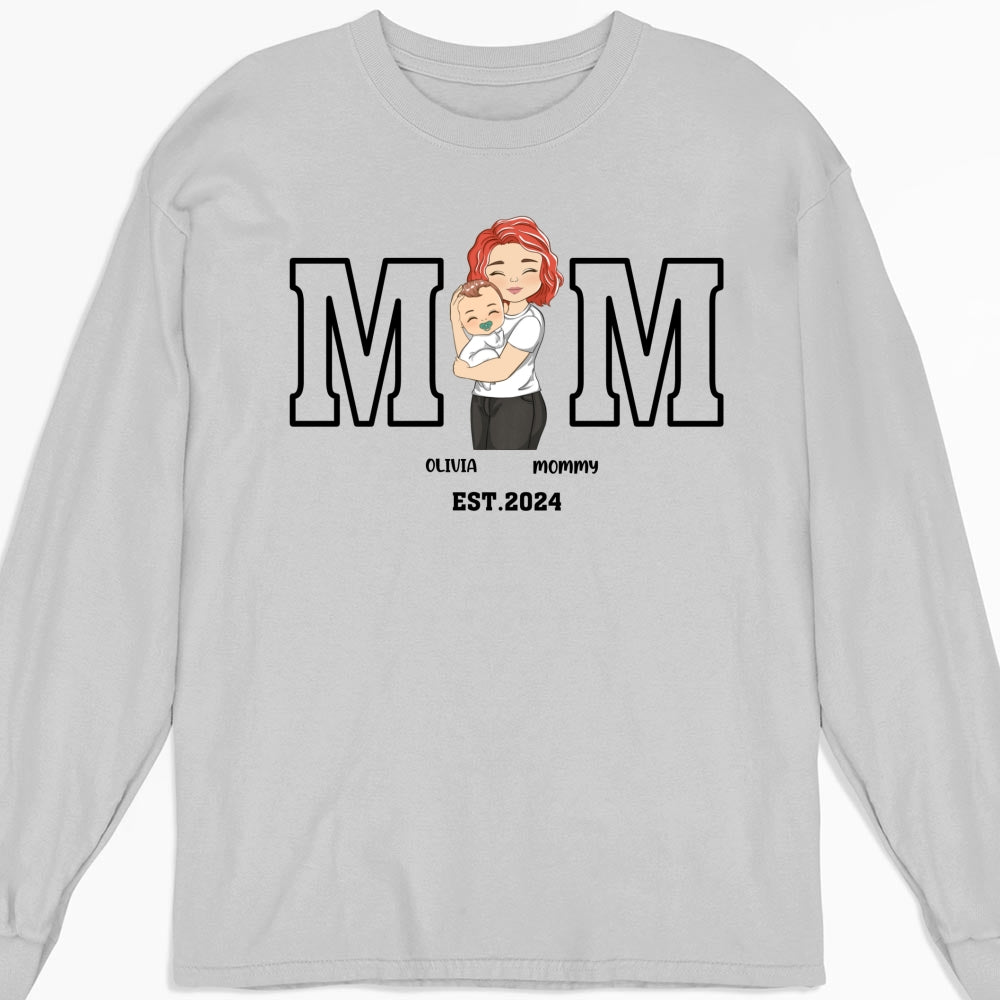 Mommy Is Happy To Have Me - Personalized Custom Shirt