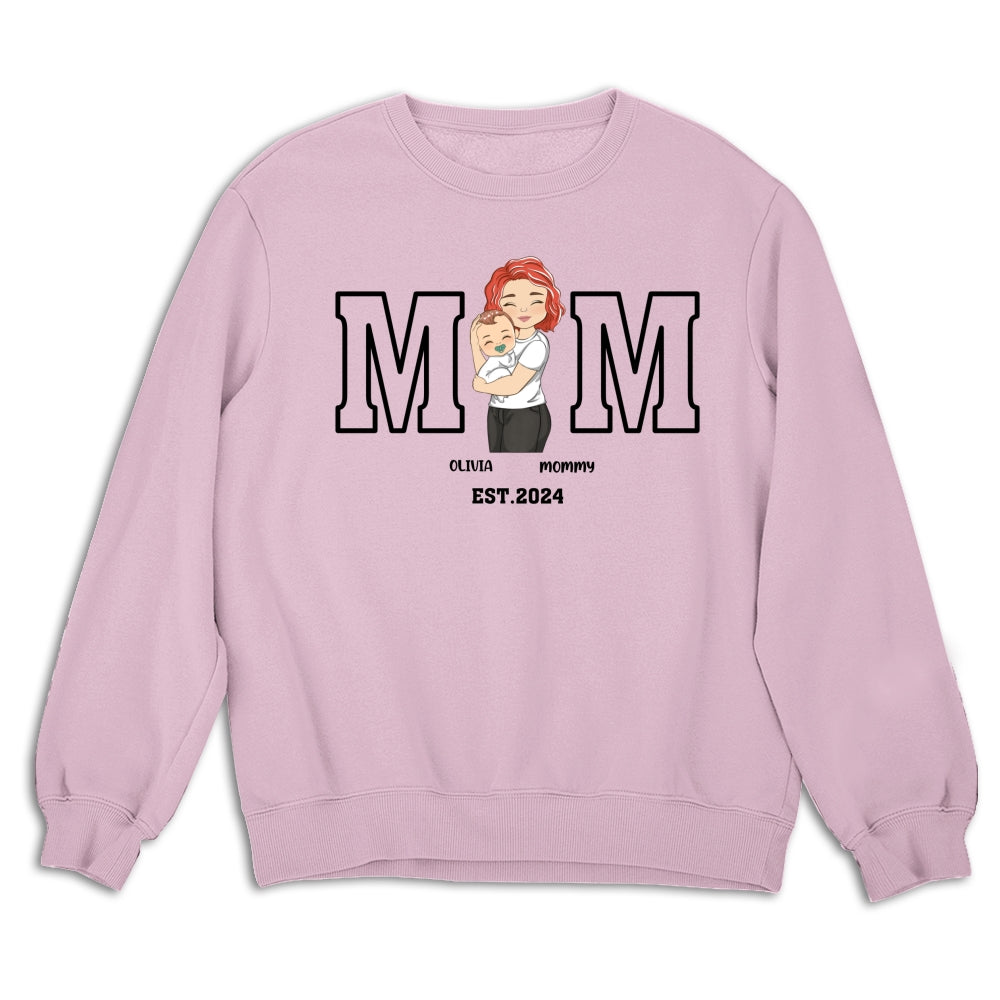 Mommy Is Happy To Have Me - Personalized Custom Shirt