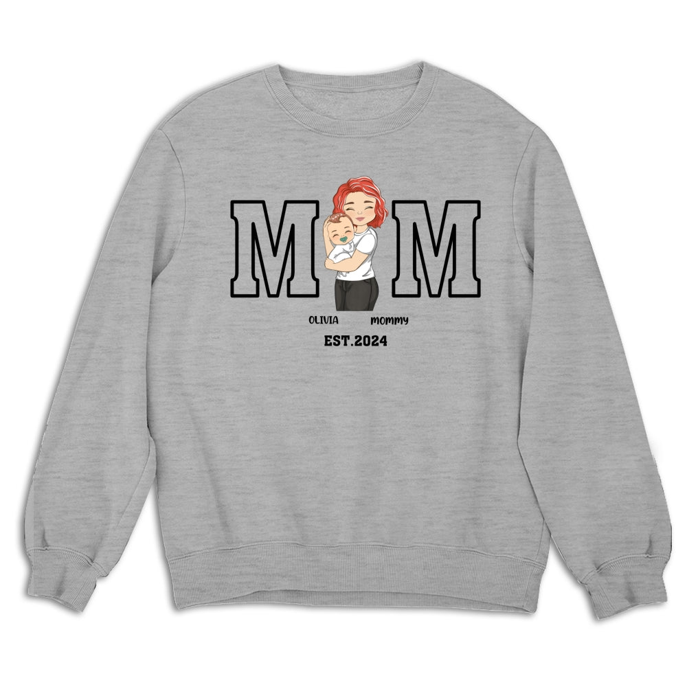 Mommy Is Happy To Have Me - Personalized Custom Shirt