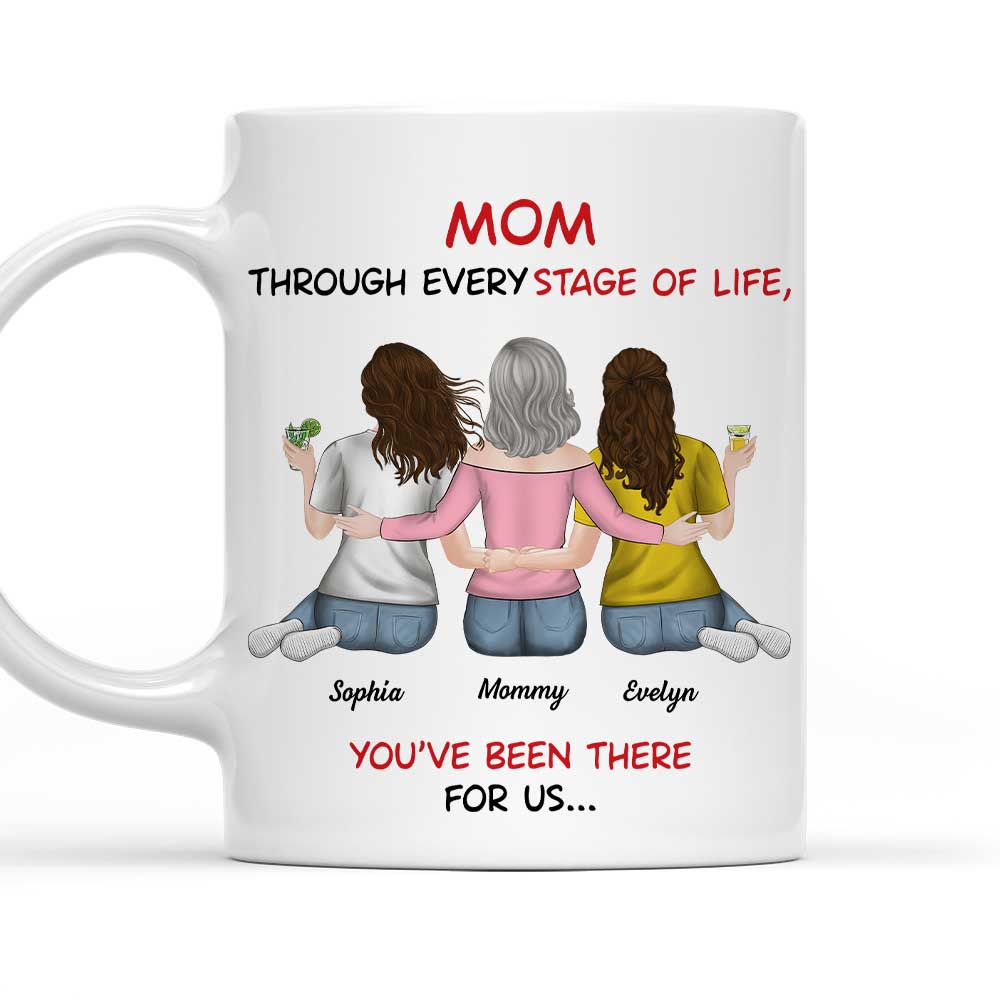 Love Gows Because Of You - Personalized Custom Coffee Mug