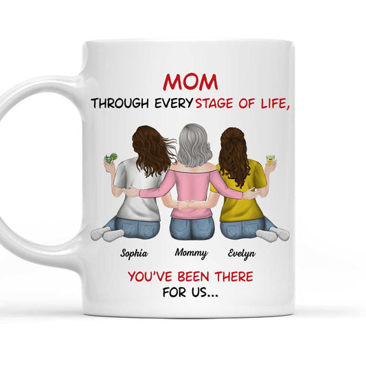Love Gows Because Of You - Personalized Custom Coffee Mug