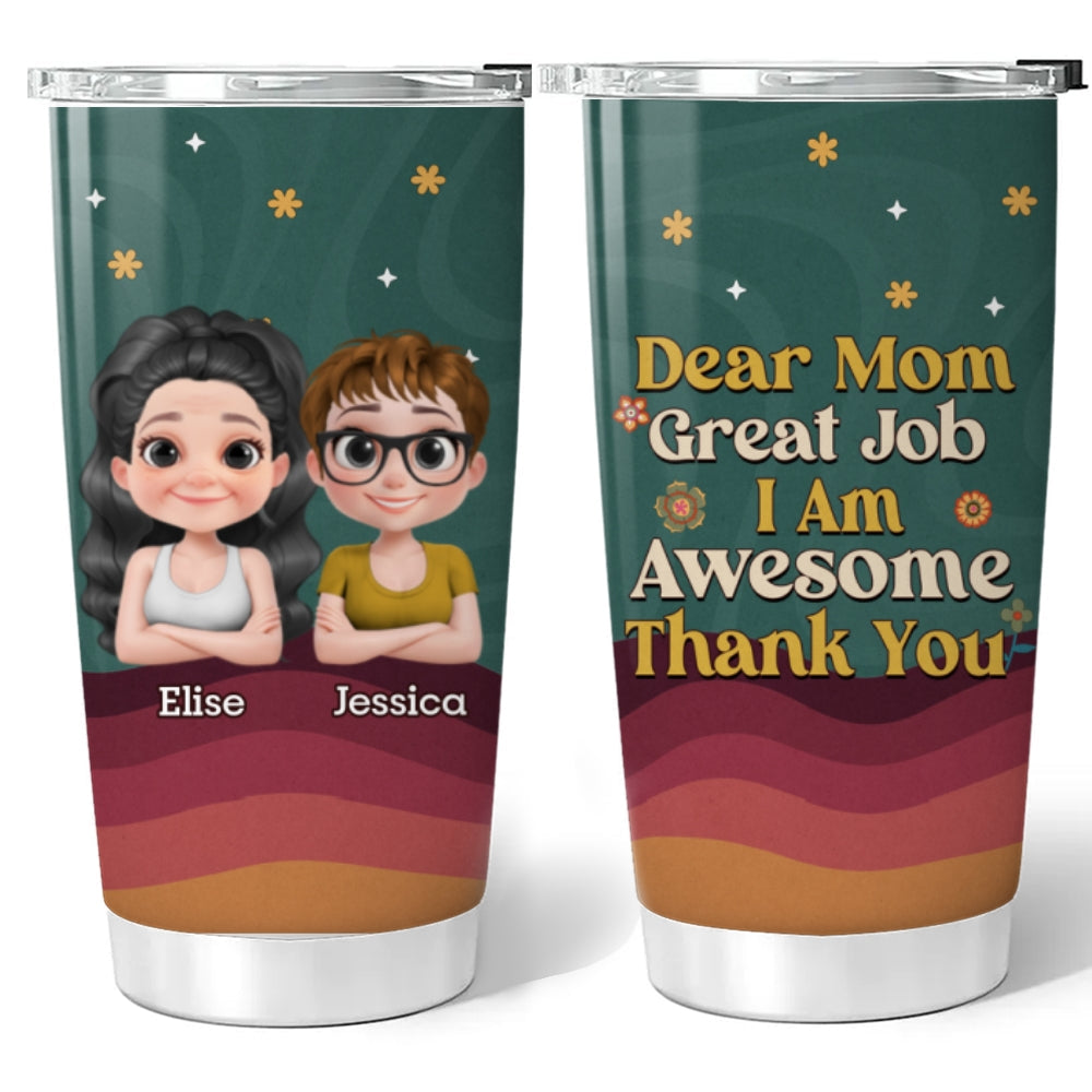 We Are Awesome Thank You - Personalized Custom Tumbler