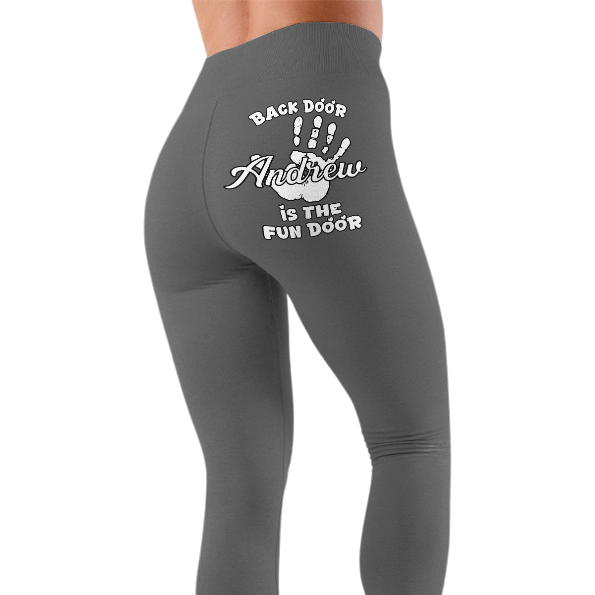 Only Brave Hearts Go Rear - Personalized Custom Leggings