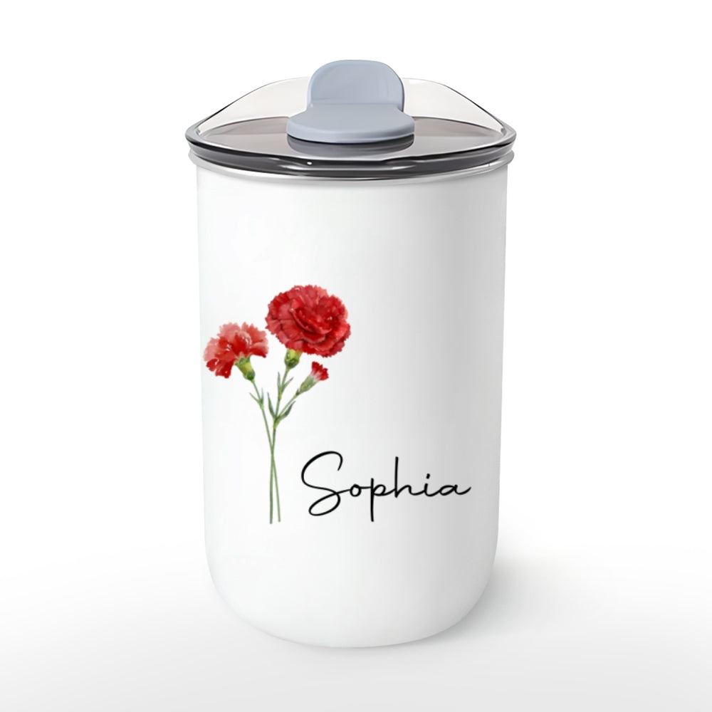 Friends Are Flowers That Never Fade - Personalized Custom 10oz Tumbler