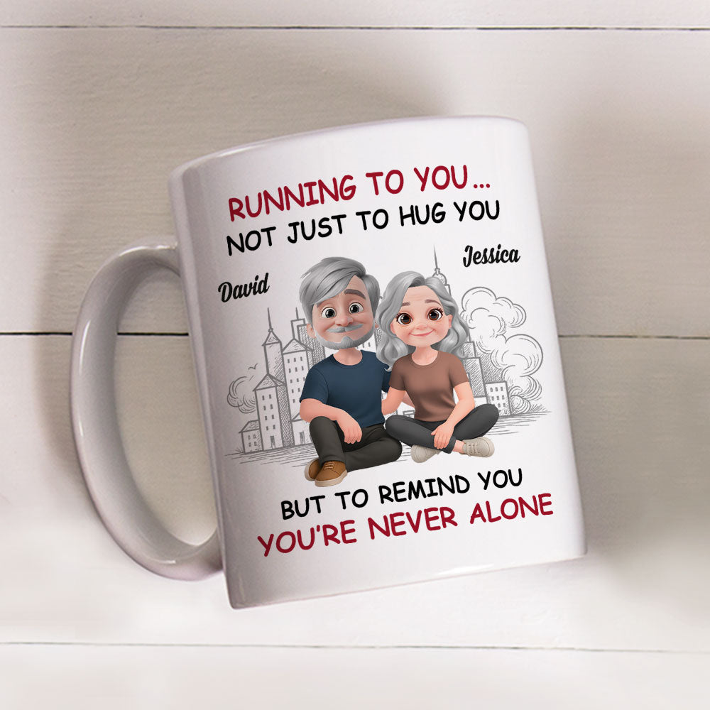 Heart Runs Home To You - Personalized Custom Coffee Mug