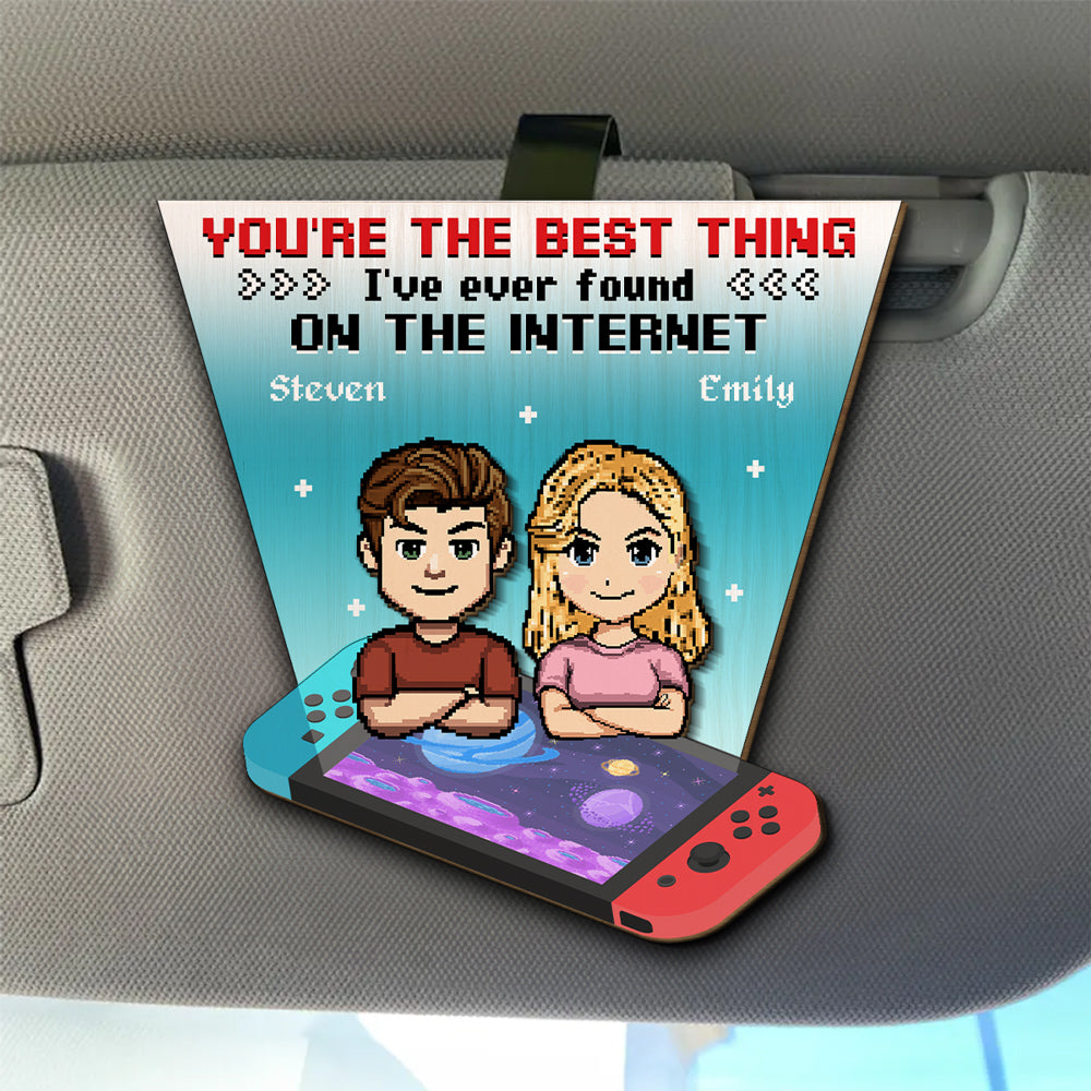 You Are The Best Thing - Personalized Custom Car Visor Clip
