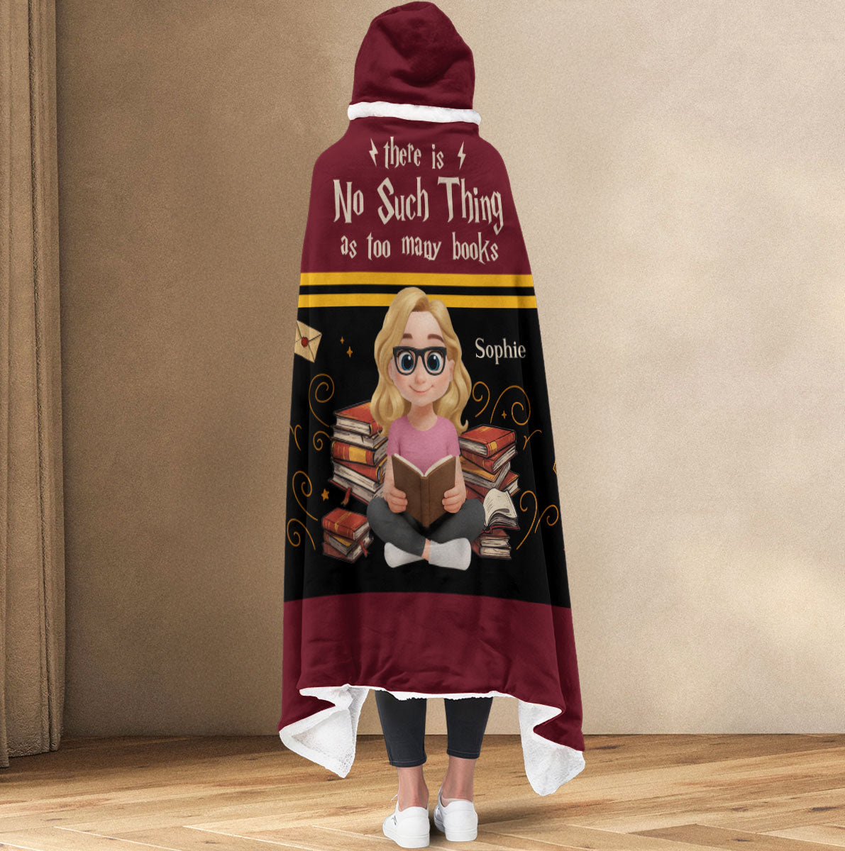 No Such Thing - Personalized Custom Hooded Blanket