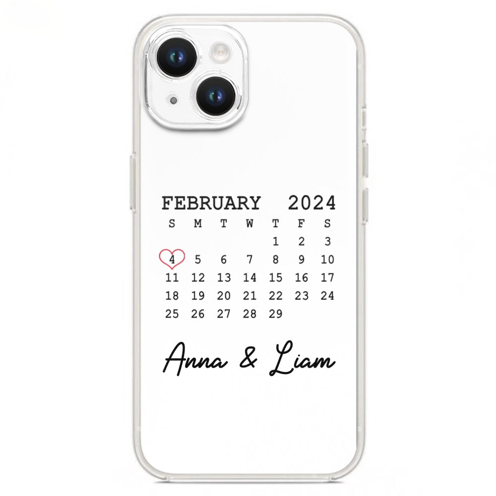 Save The Date Forever - Personalized Custom Phone Case