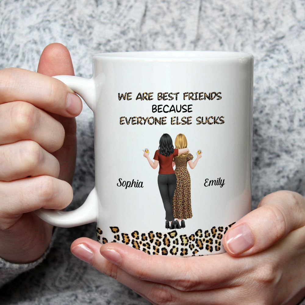 We Are Best Friend - Personalized Custom Coffee Mug