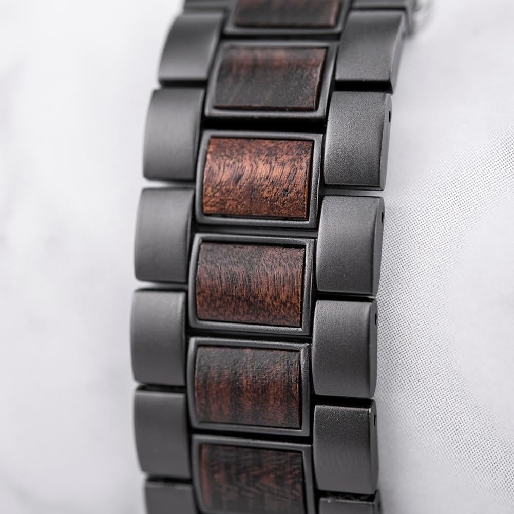 The Best Dad Ever - Personalized Engraved Wooden Watches GQ026