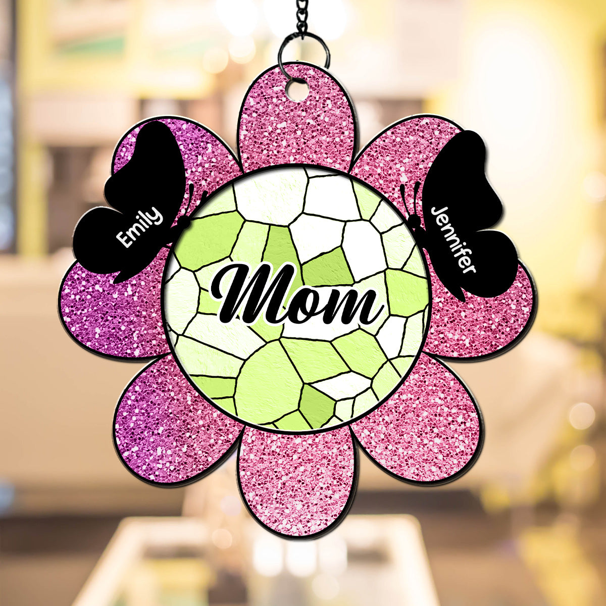 Butterfly Grandma - Personalized Custom Suncatcher