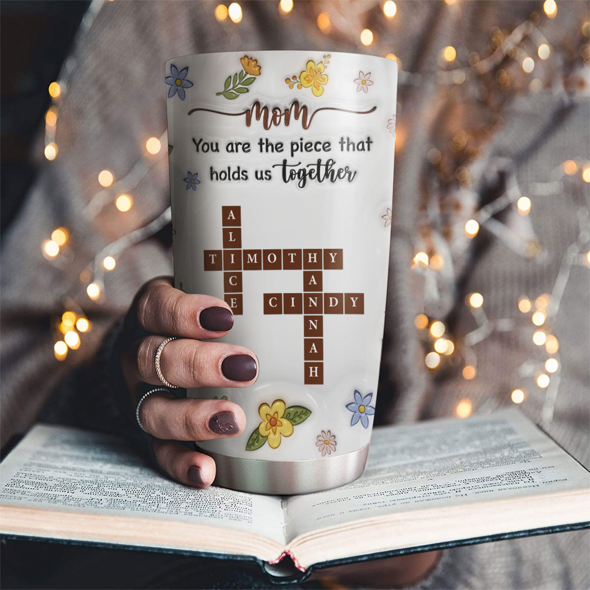 You Are A Special Piece Mom - Personalized Custom 3D Inflated Effect Tumbler