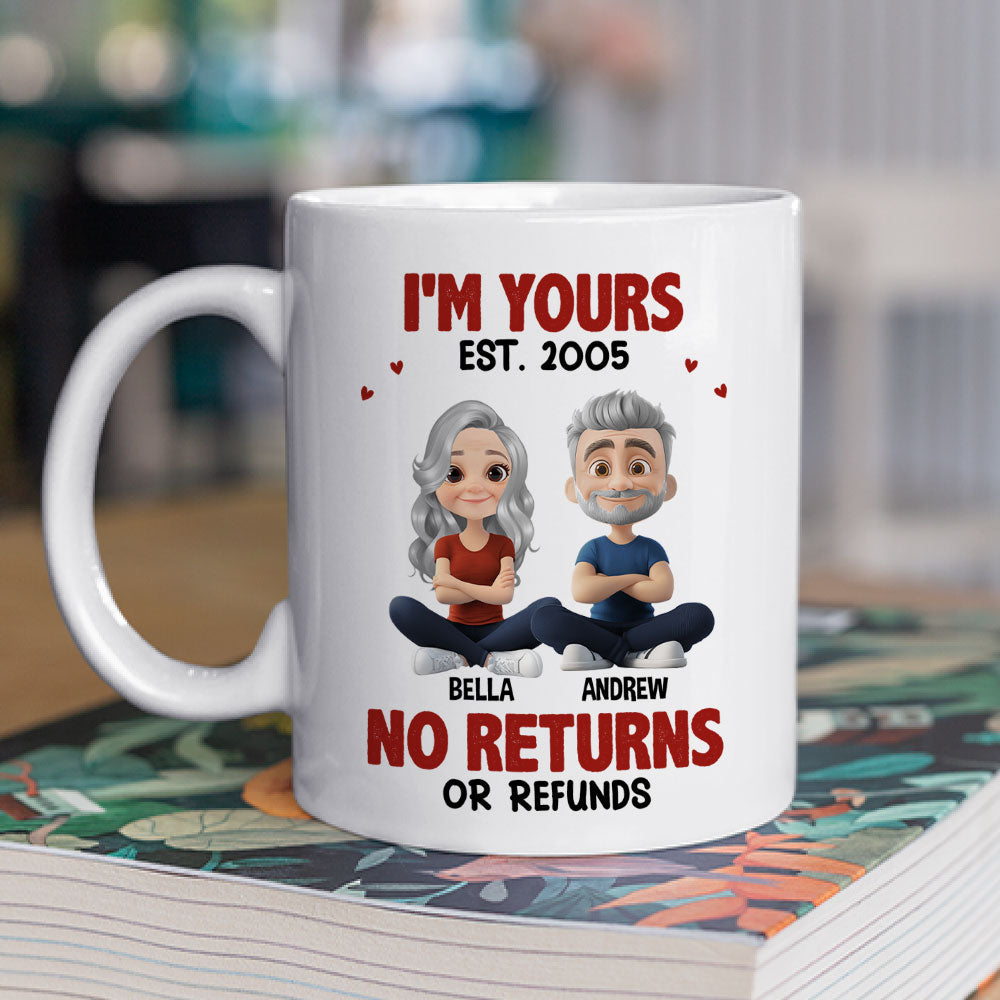 No Refunds - Personalized Custom Coffee Mug