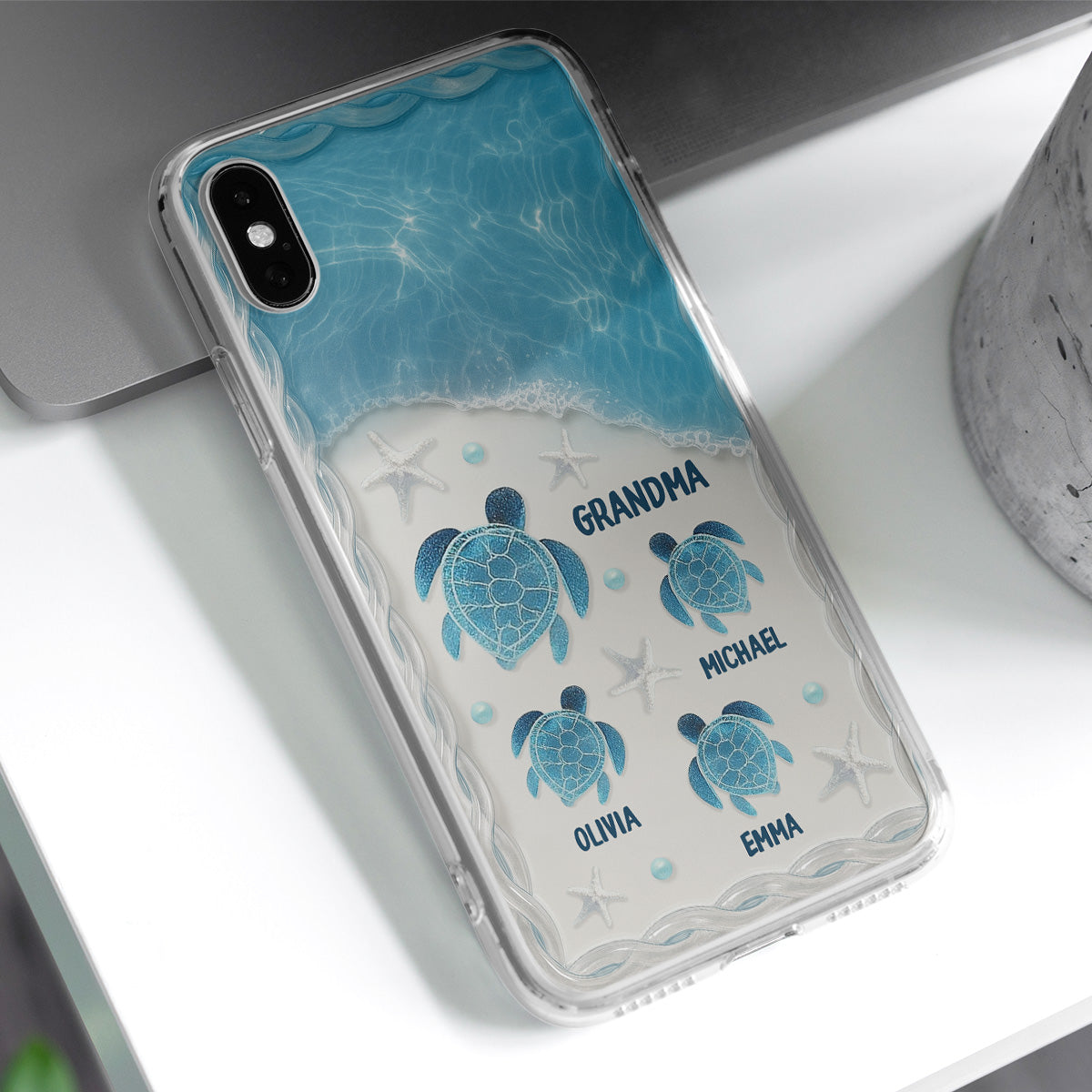 Turtle Grandma - Personalized Custom Phone Case