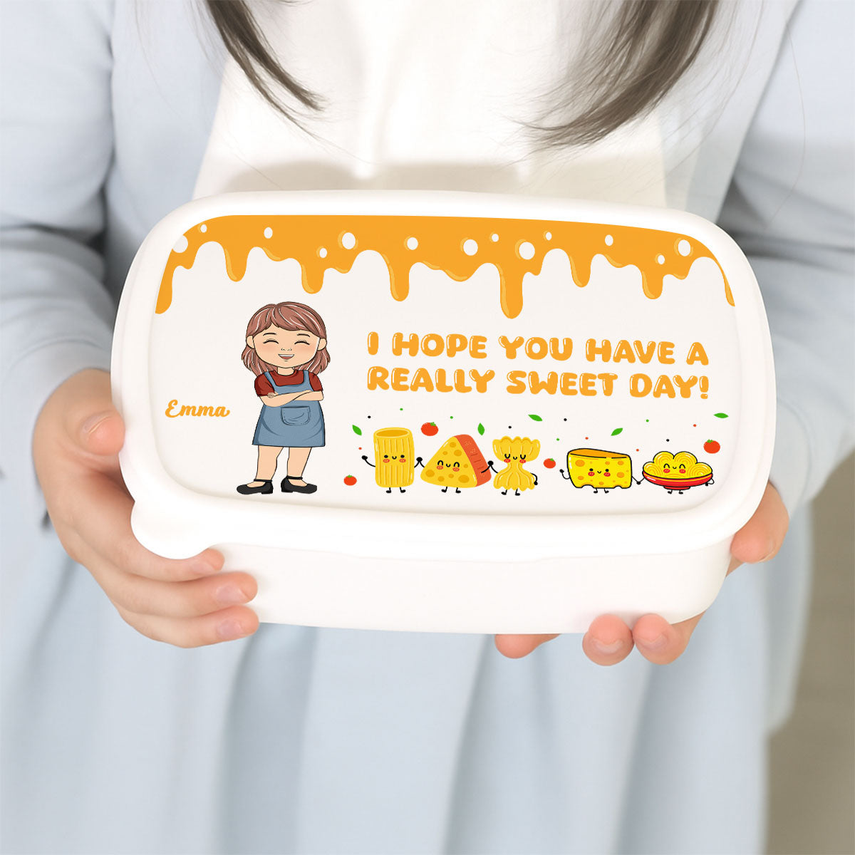 Hope You Have A Sweet Day - Personalized Custom Lunch Box