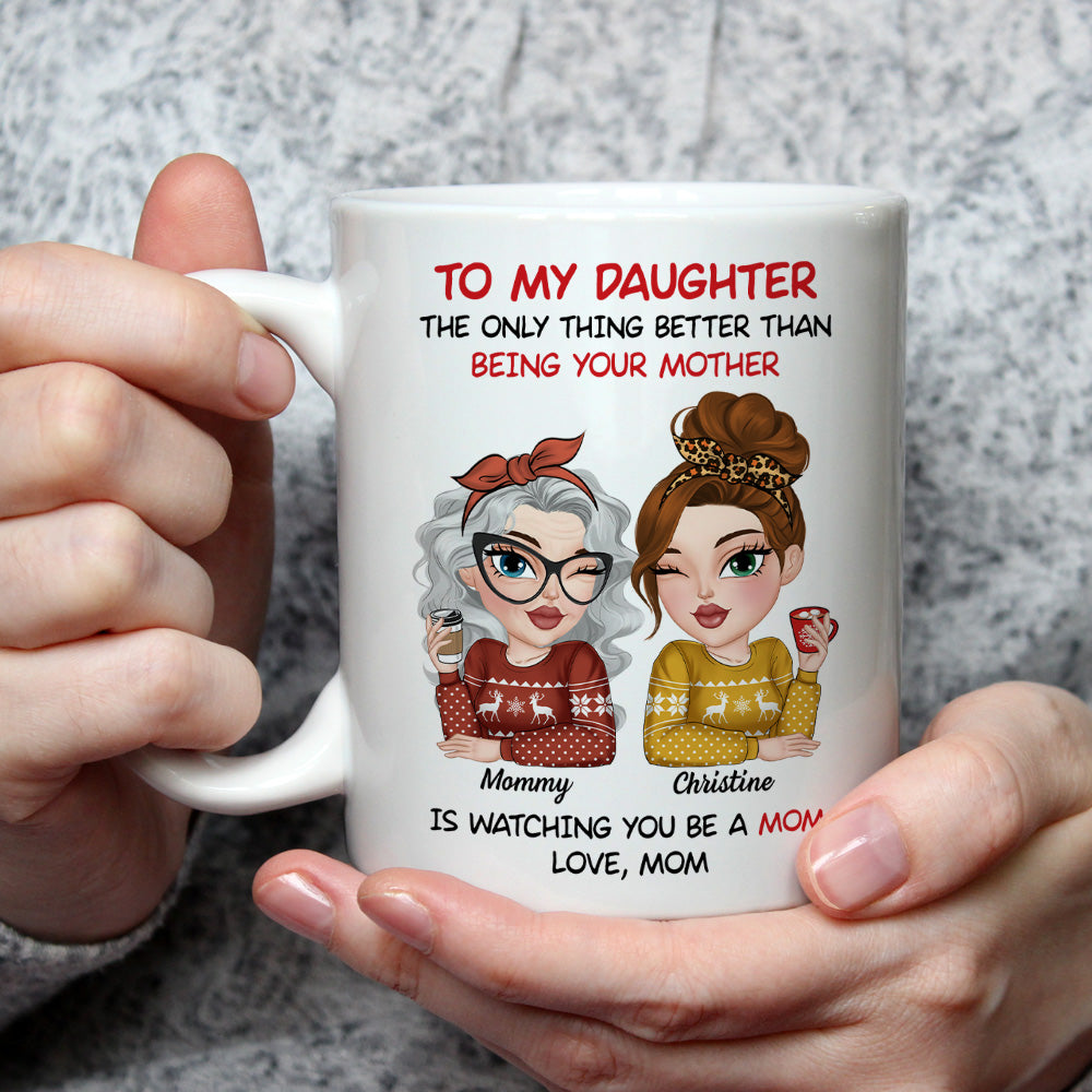 Home Is Where Mom Is - Personalized Custom Coffee Mug