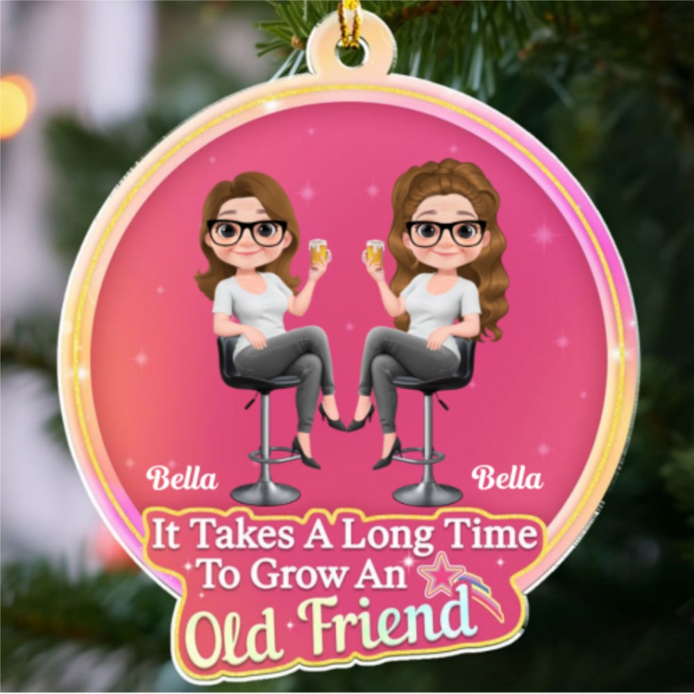My Best Besties - Personalized Custom Acrylic Ornament