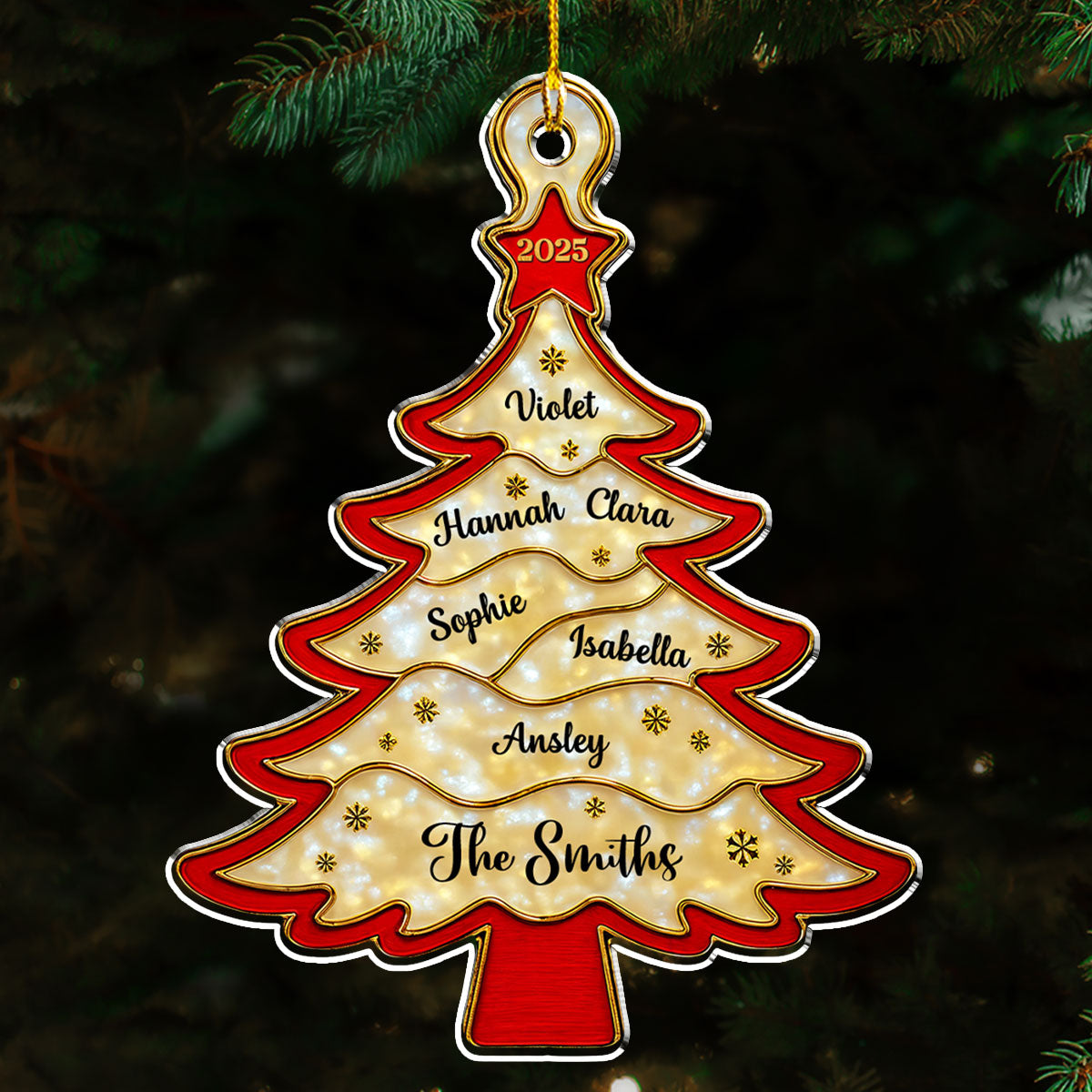 Christmas Tree - Personalized Custom Acrylic Ornament