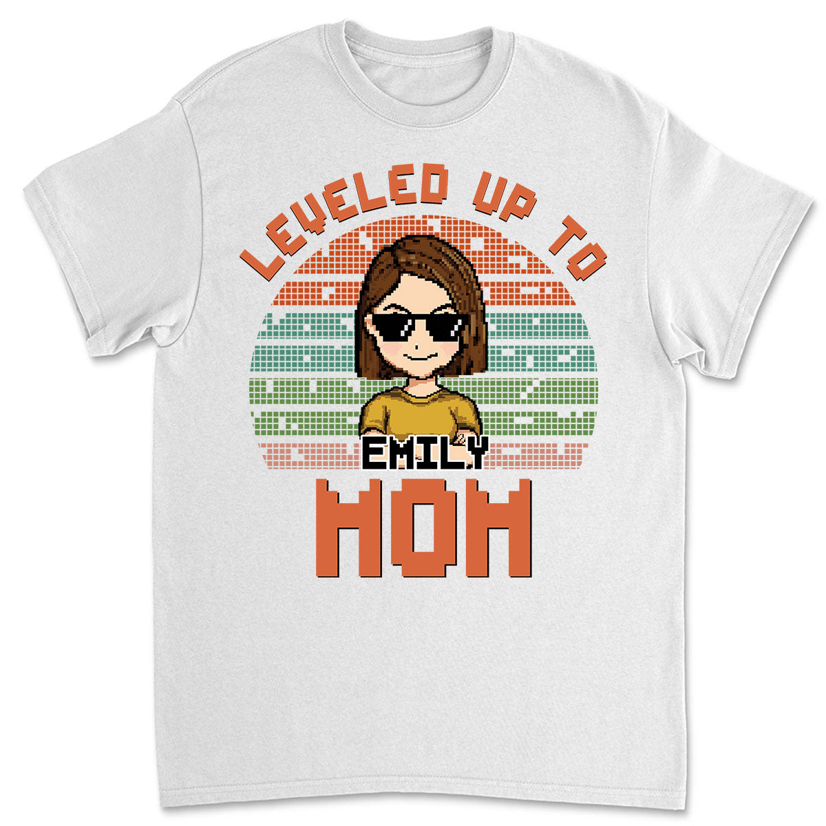 Leveled Up - Personalized Custom T-shirt And Onesie