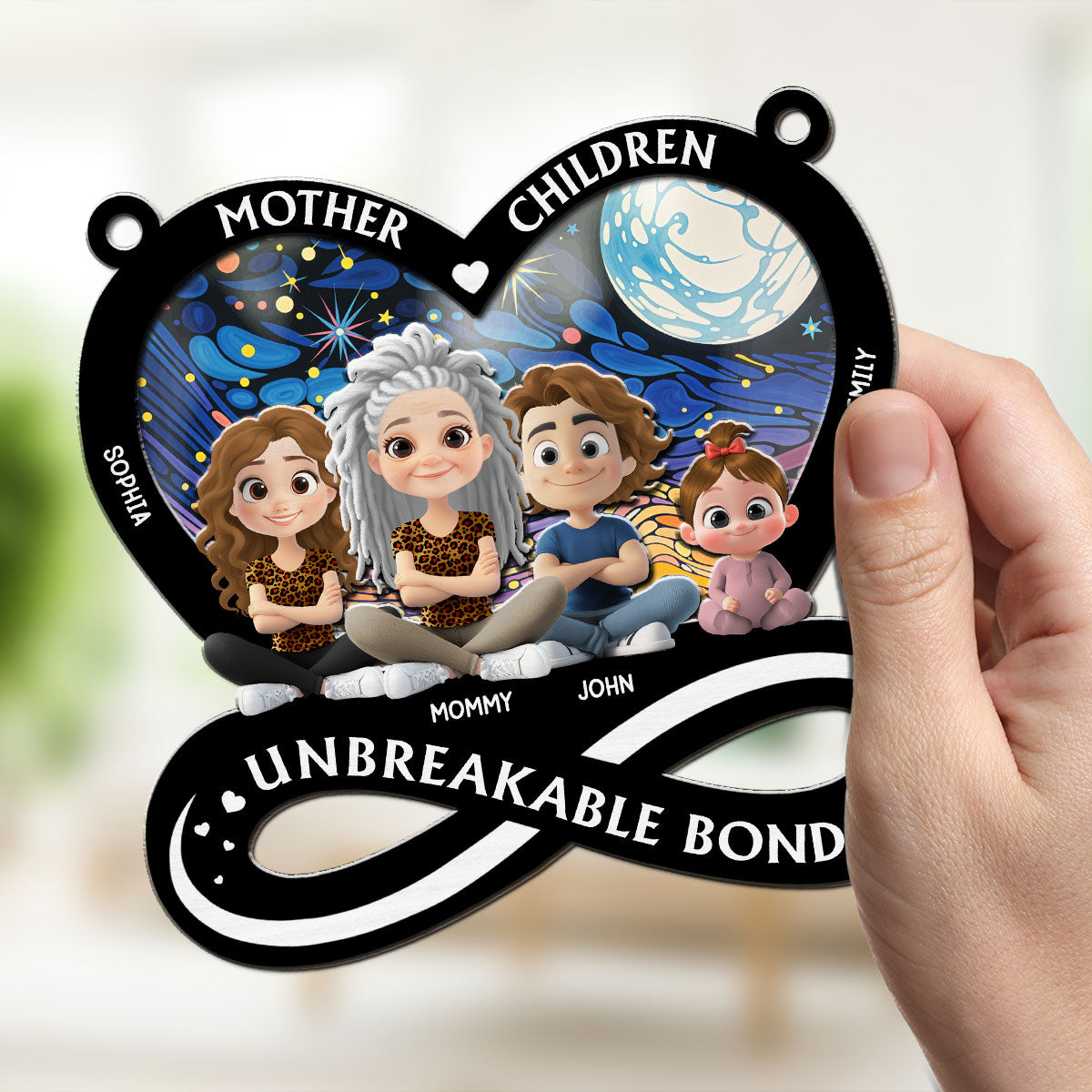 Unbreakable Bond - Personalized Custom Suncatcher