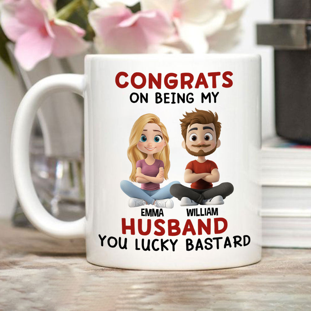 Being My Husband - Personalized Custom Coffee Mug