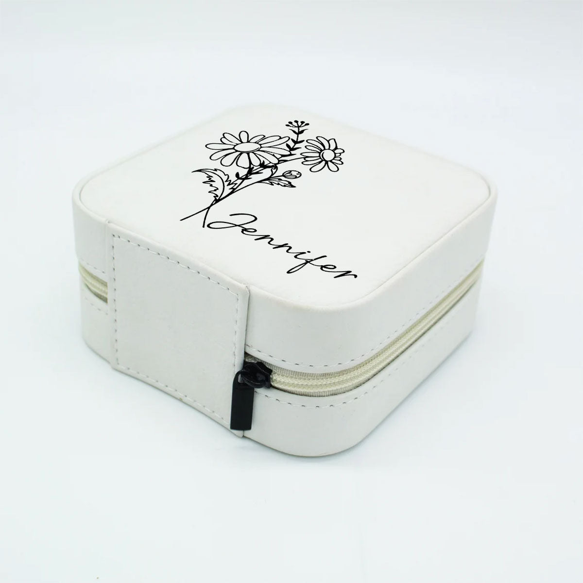 Best Friends Bloom Together - Personalized Custom Jewelry Box