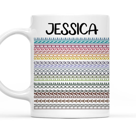 Happiness Hits Like A Truck - Personalized Custom Coffee Mug