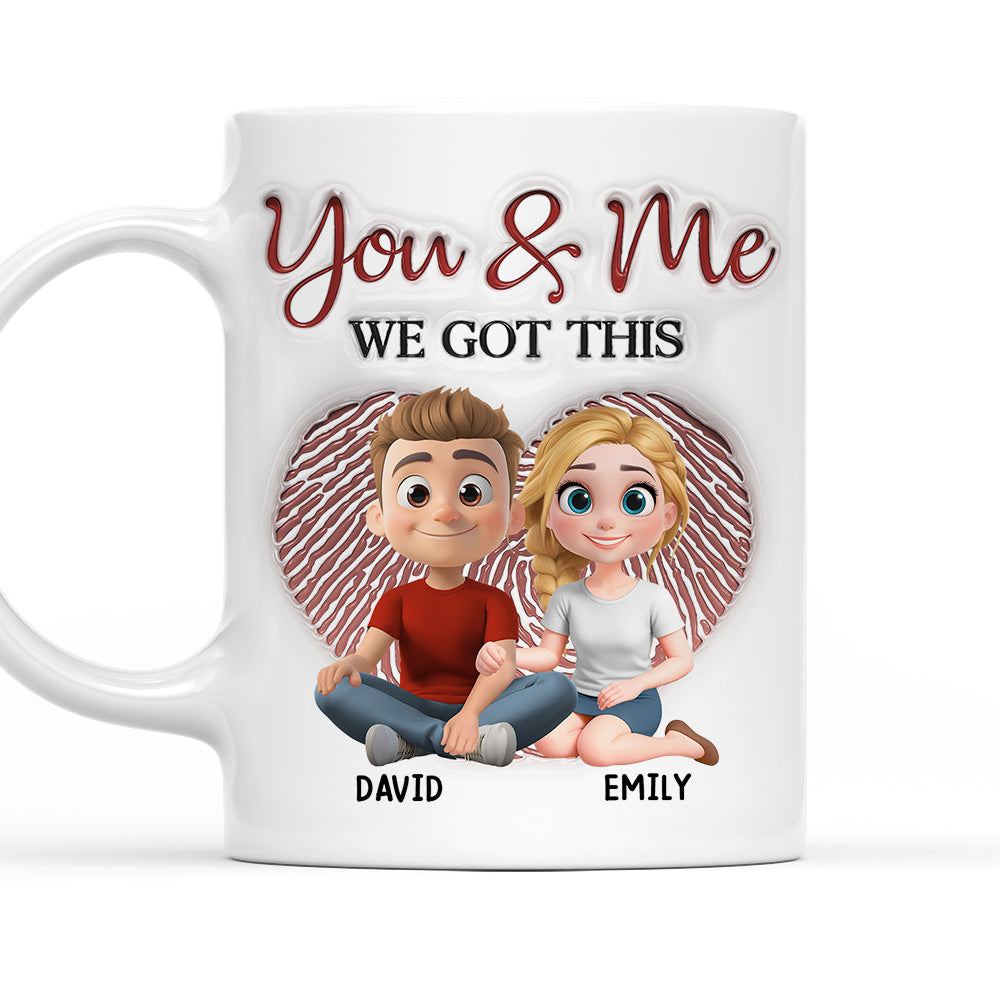 Annoying Each Other For Many Years - Personalized Custom 3D Inflated Effect Mug