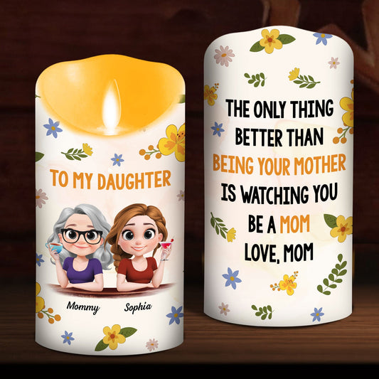 Watching You Version 2 - Personalized Custom LED Candle