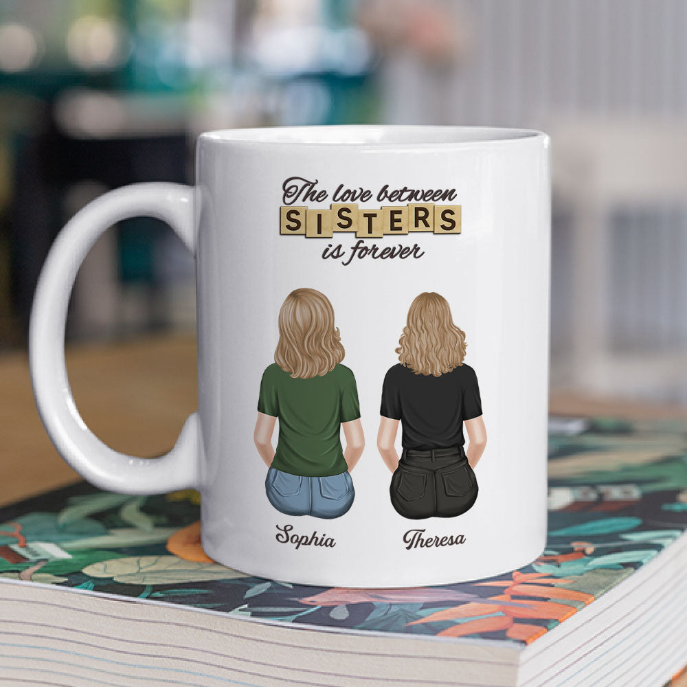 The Love Between Brothers And Sister - Personalized Custom Coffee Mug