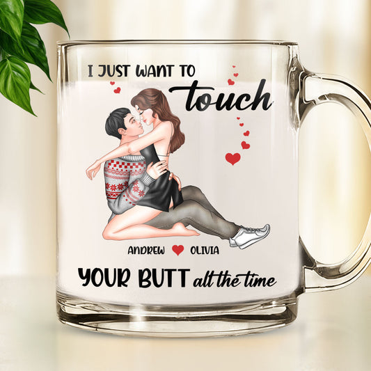 Cheeky Love - Personalized Custom Glass Mug